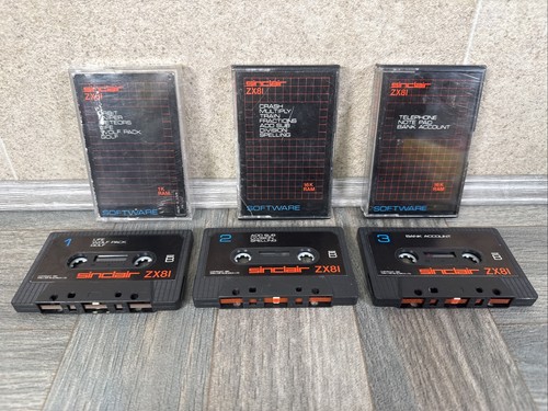 Rari giochi zx81 sinclair 1 - 3,