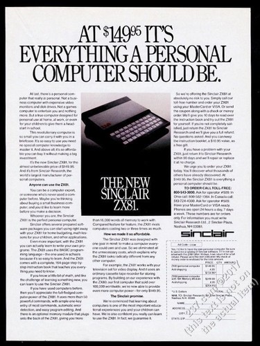 Foto computer sinclair zx81 - foto,