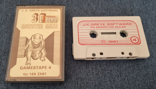 Sinclair zx81 gioco - sinclair, 3d