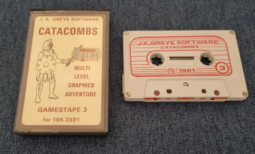 Sinclair zx81 gioco catacombe - gioco,