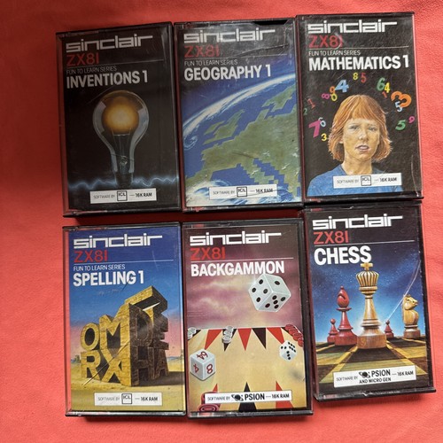 Confezione cassette zx81 - cassette,