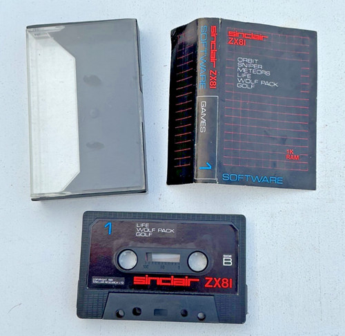 Sinclair zx81 1981 giochi - sinclair,