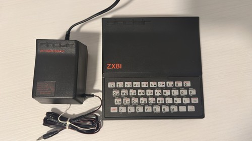 Sinclair zx81 computer - zx81, vintage