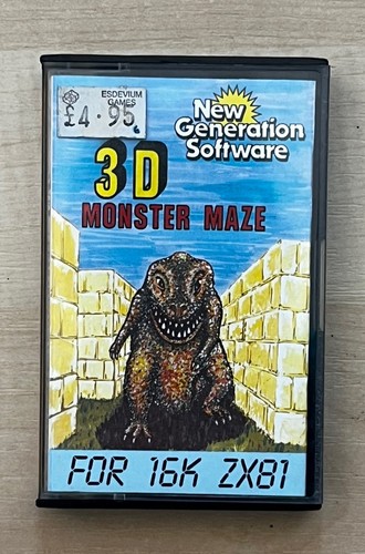Zx81 monster maze - monster, gioco