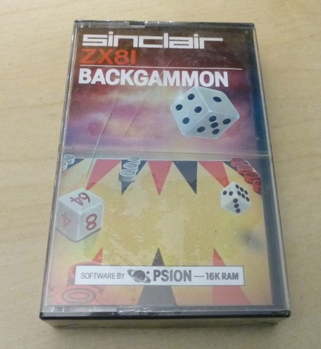 Sinclair backgammon - sinclair, zx