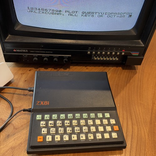 Home computer sinclair zx81 - sinclair,