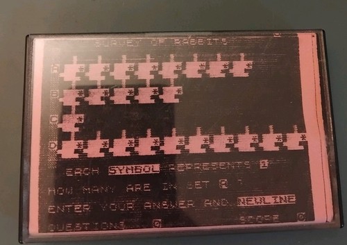 Sinclair zx81 mathstape - sinclair,