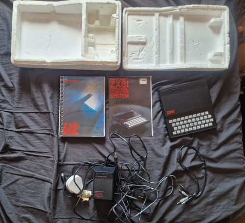 Sinclair zx81 computer vintage - sinclair,